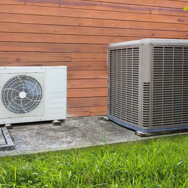 HVAC equipment / technician at unit